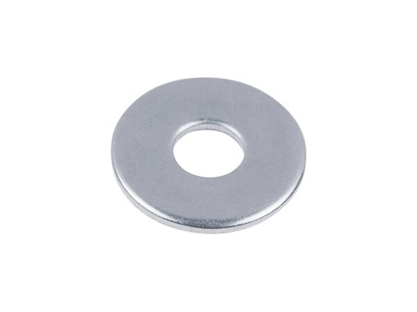 Шайба М10 плоская увеличенная, цинк, DIN 9021  (упак/50шт)